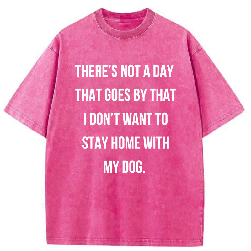 There's Not A Day That Goes By Washed Unisex Tee