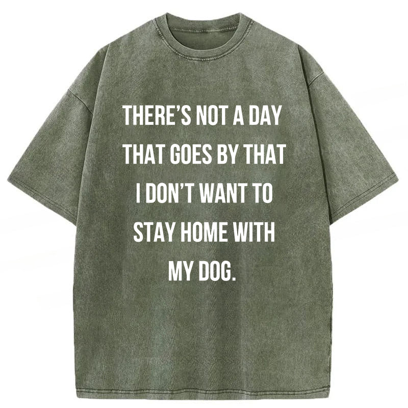 There's Not A Day That Goes By Washed Unisex Tee