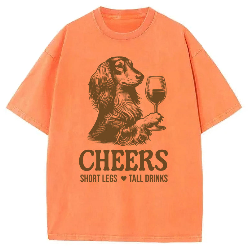 Cheers Washed Unisex Tee