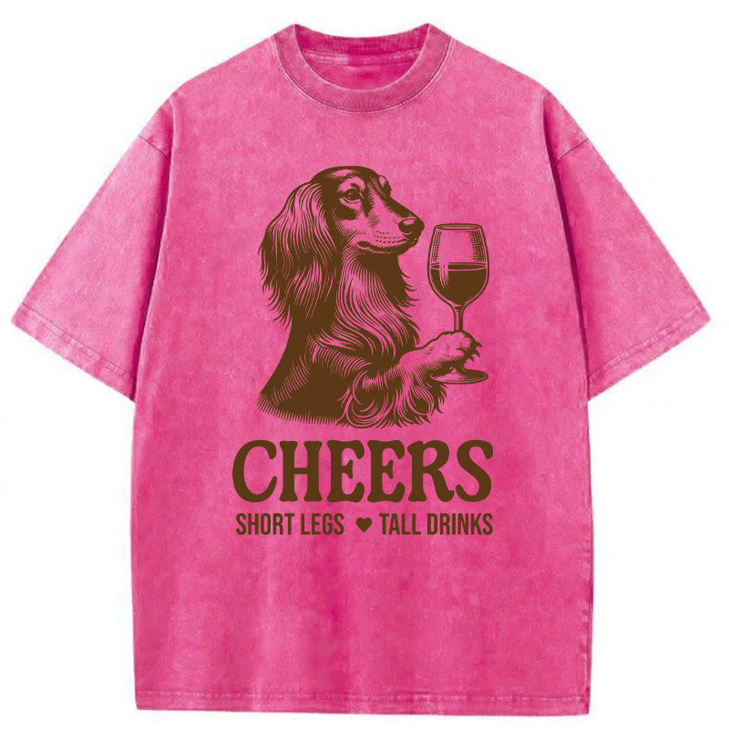 Cheers Washed Unisex Tee