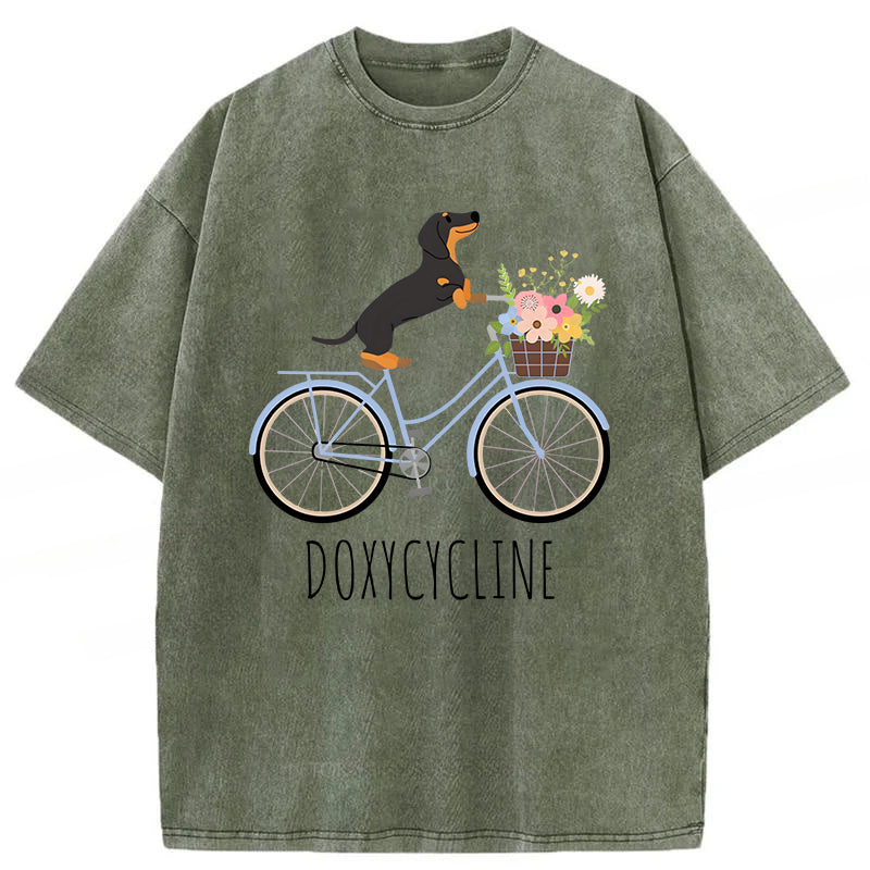 Doxycycline Washed Unisex Tee