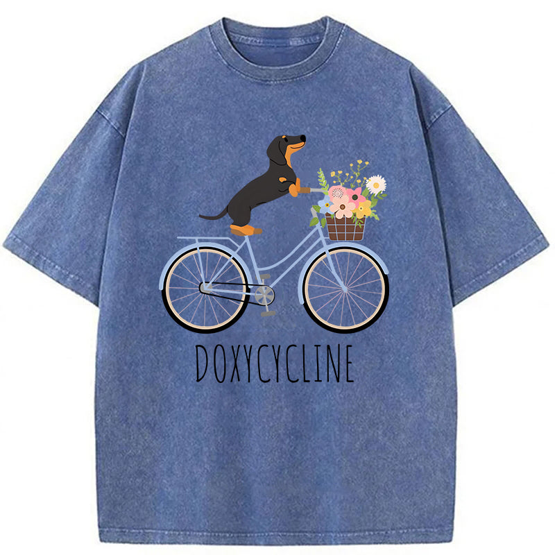 Doxycycline Washed Unisex Tee