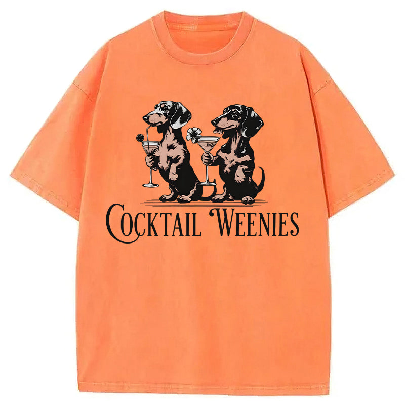 Cocktail Weenies Washed Unisex Tee