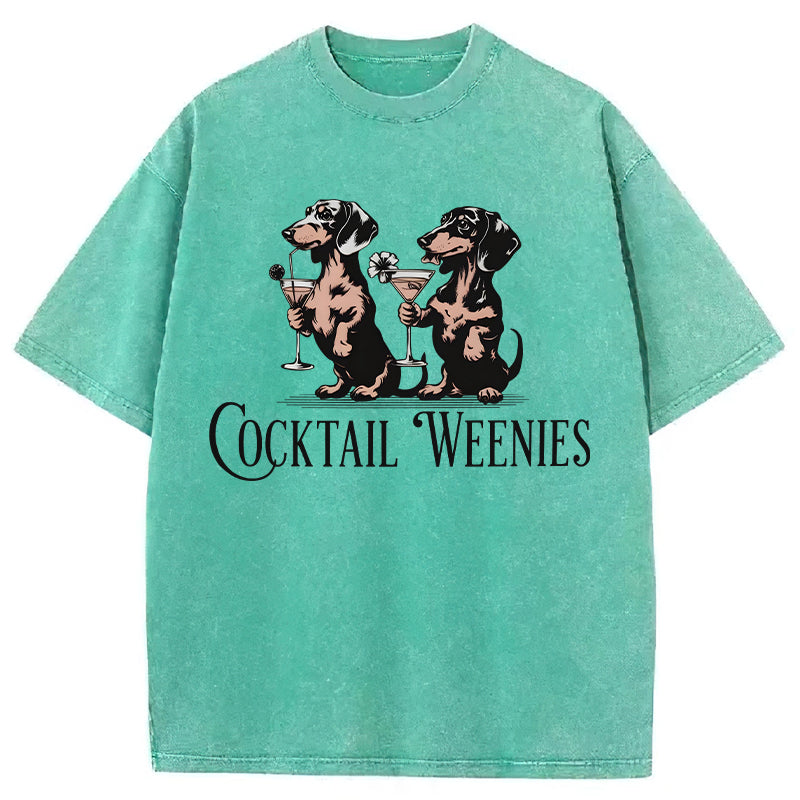 Cocktail Weenies Washed Unisex Tee