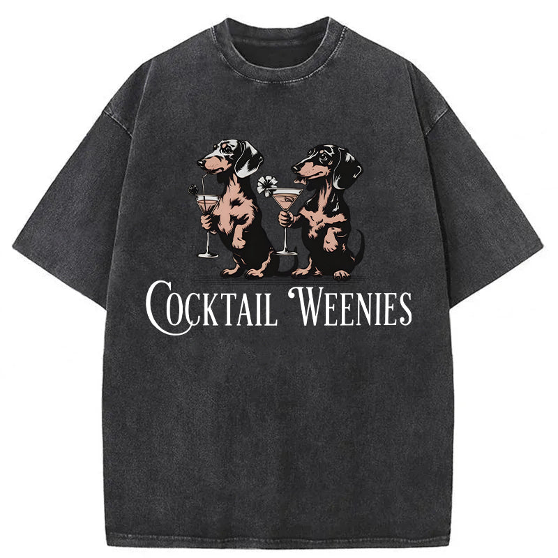 Cocktail Weenies Washed Unisex Tee