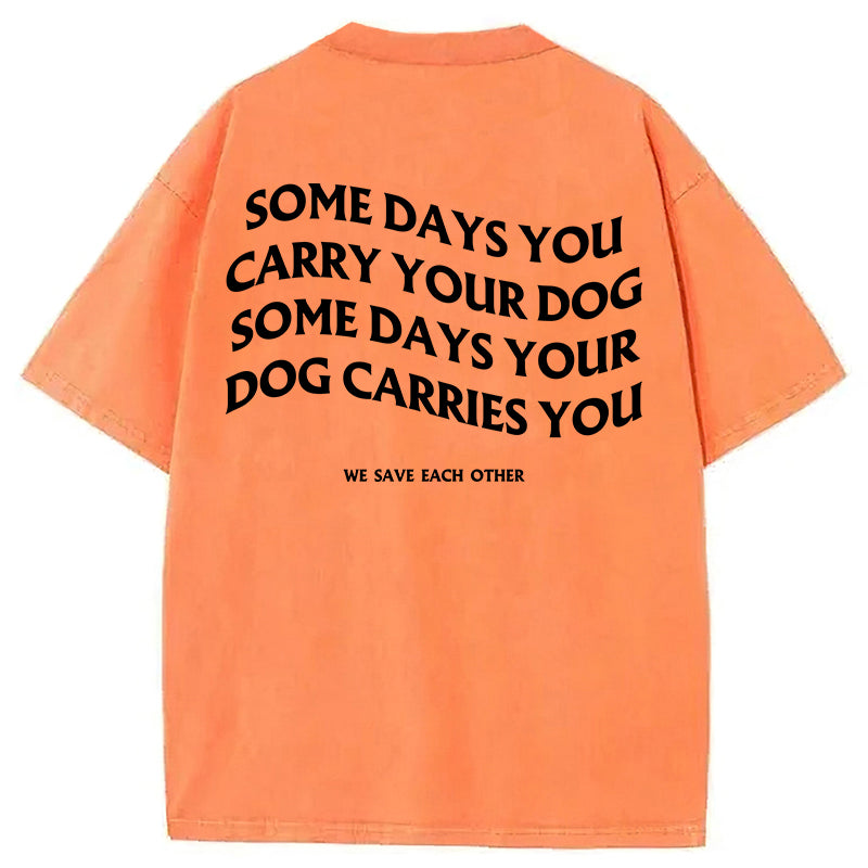 We Save Each Other Washed Unisex Tee