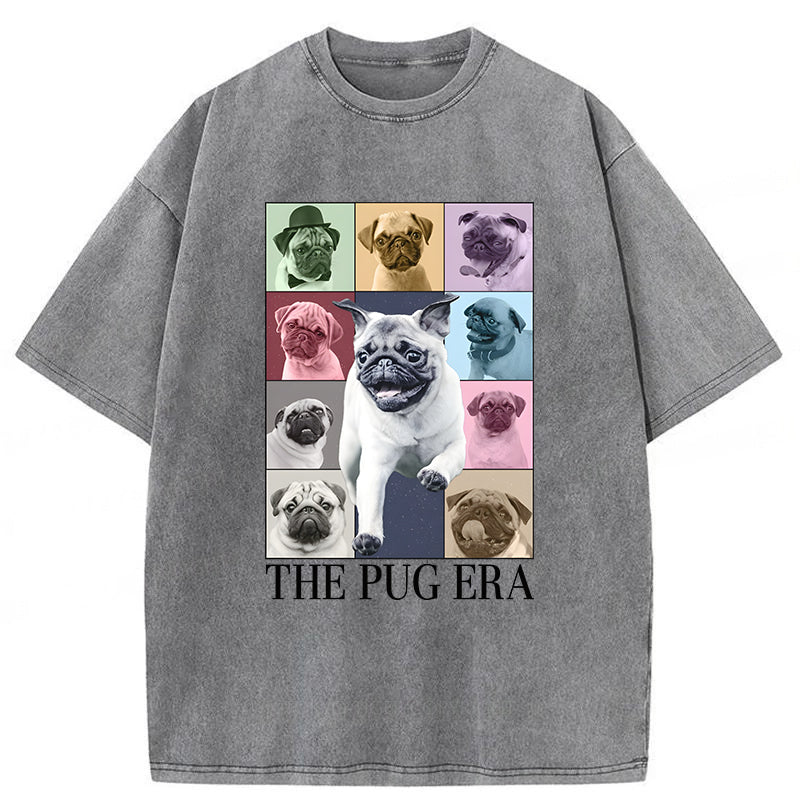 The Pug Era Washed Unisex Tee