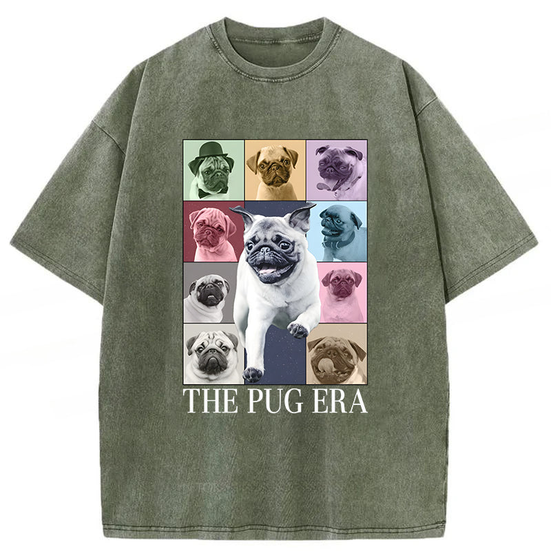 The Pug Era Washed Unisex Tee