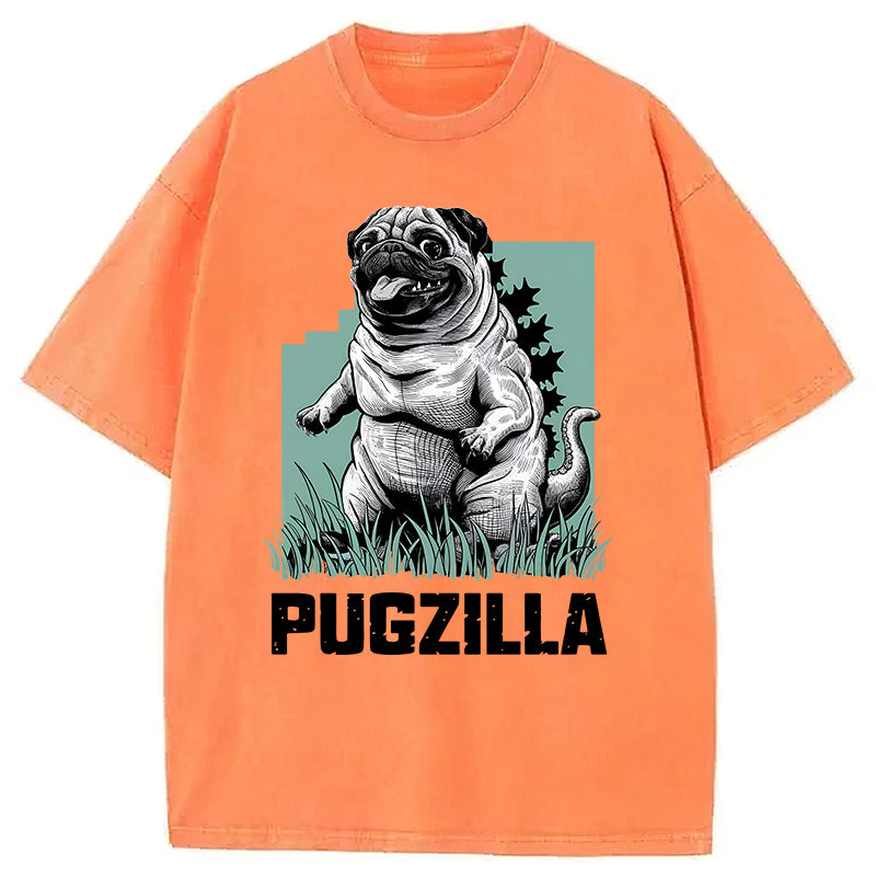 PUGZILLA Washed Unisex Tee