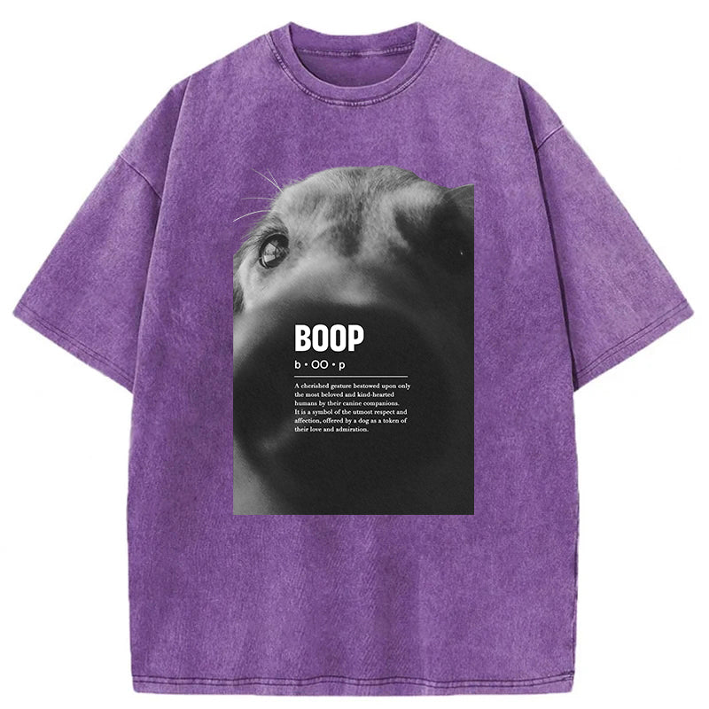 BOOP Washed Unisex Tee