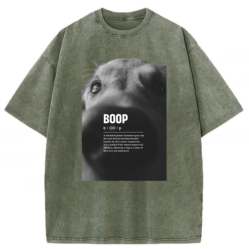 BOOP Washed Unisex Tee