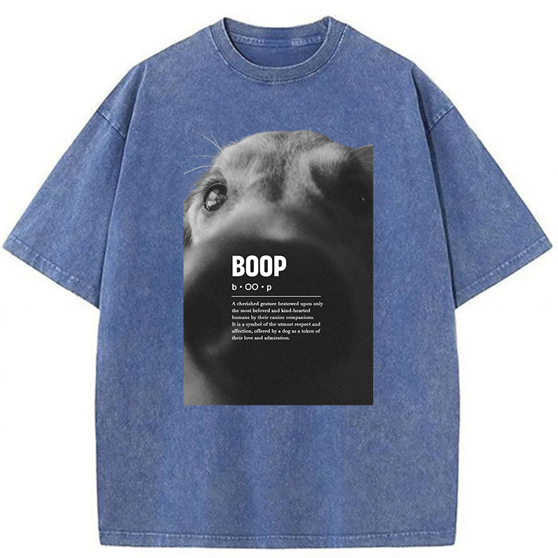 BOOP Washed Unisex Tee