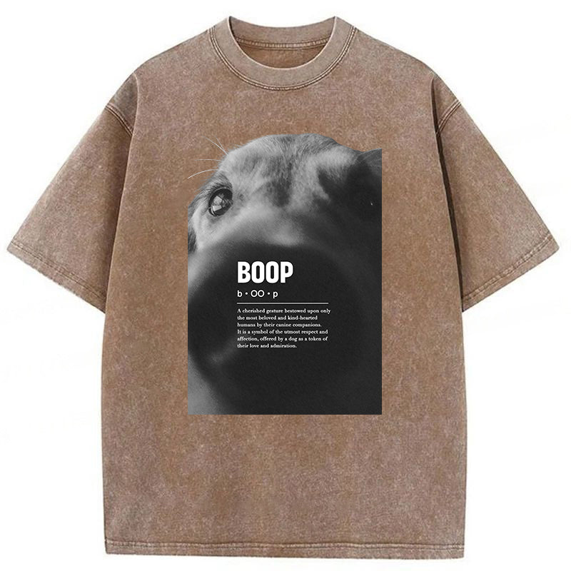 BOOP Washed Unisex Tee
