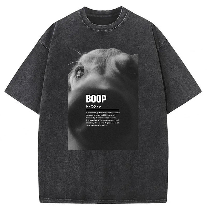 BOOP Washed Unisex Tee