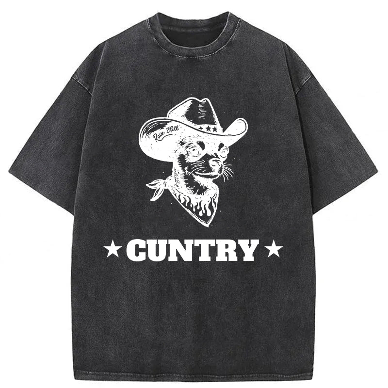 Chihuahua Cuntry Washed Unisex Tee