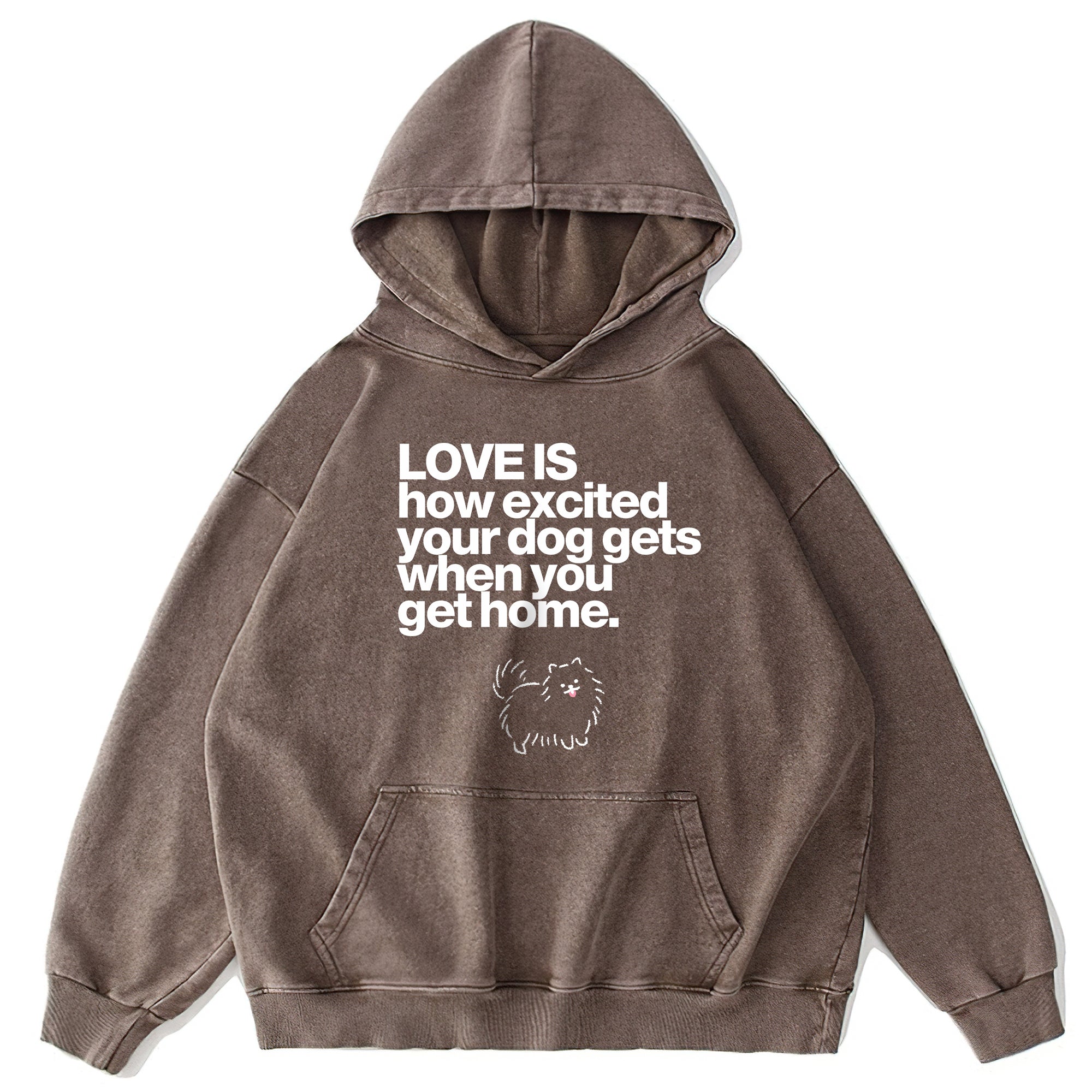 Love Washed Unisex Hoodie