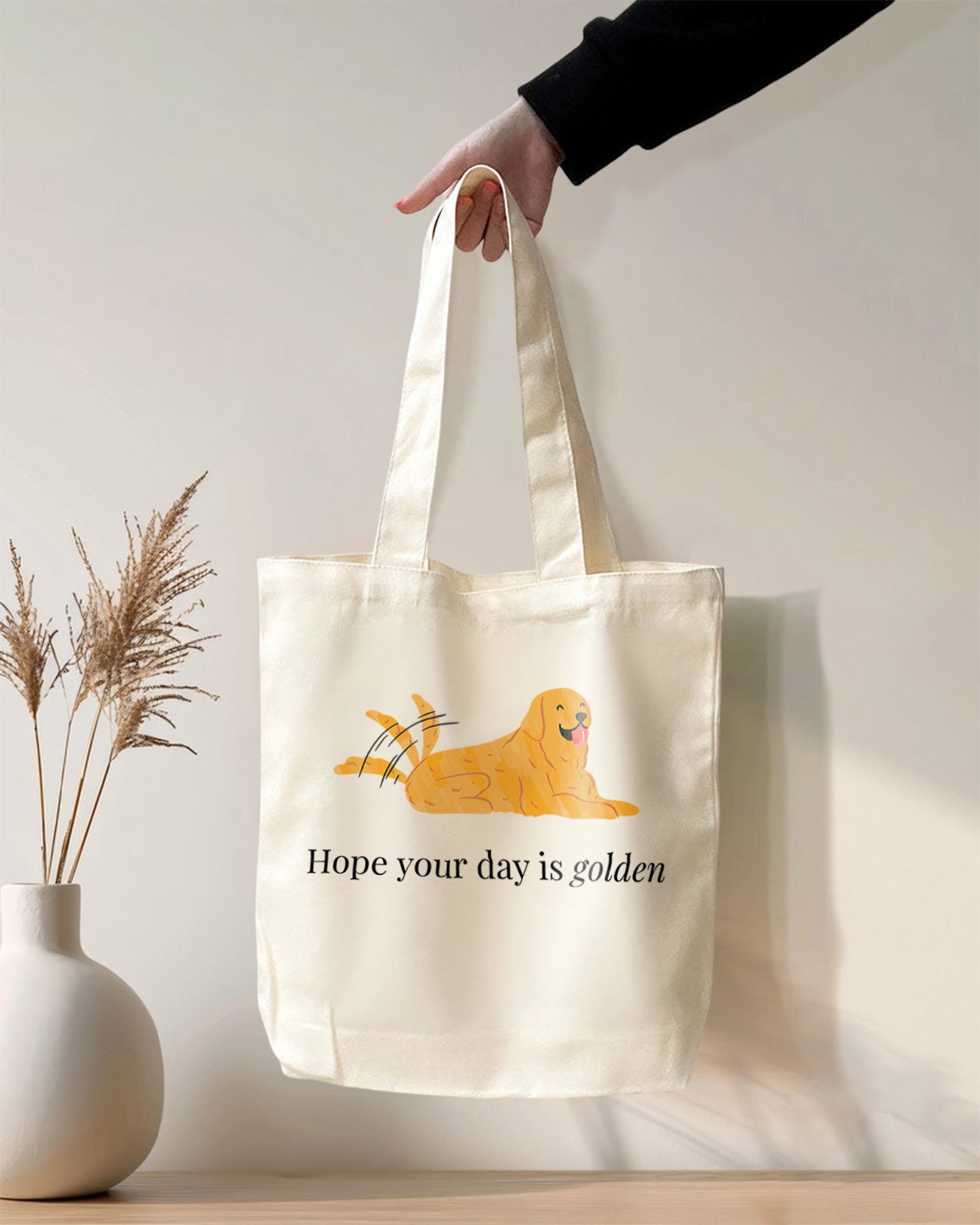 Hope Your Day Is Golden Tote Bag