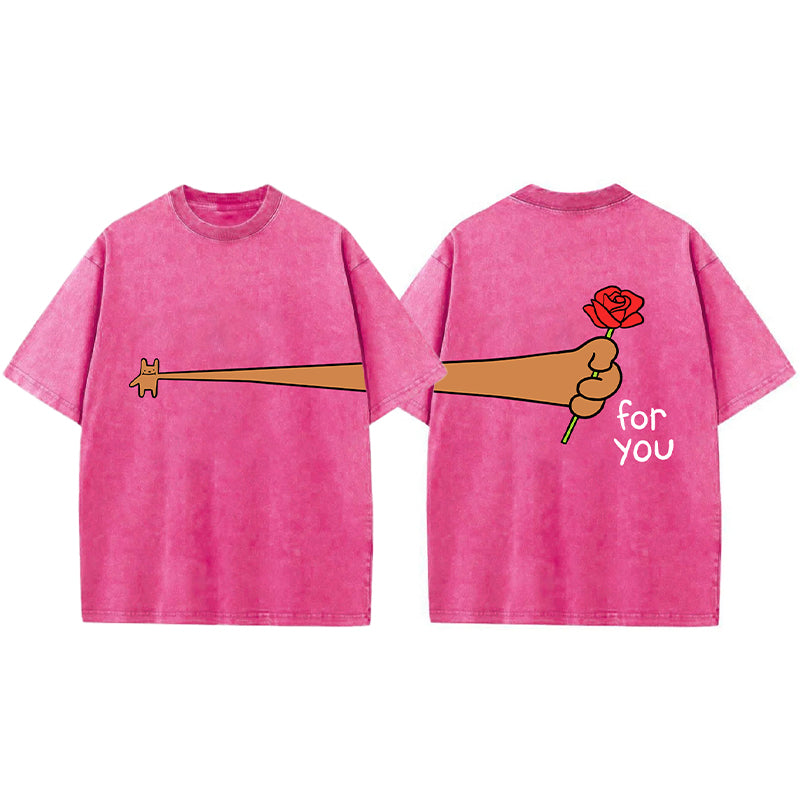 FOR YOU Washed Unisex Tee