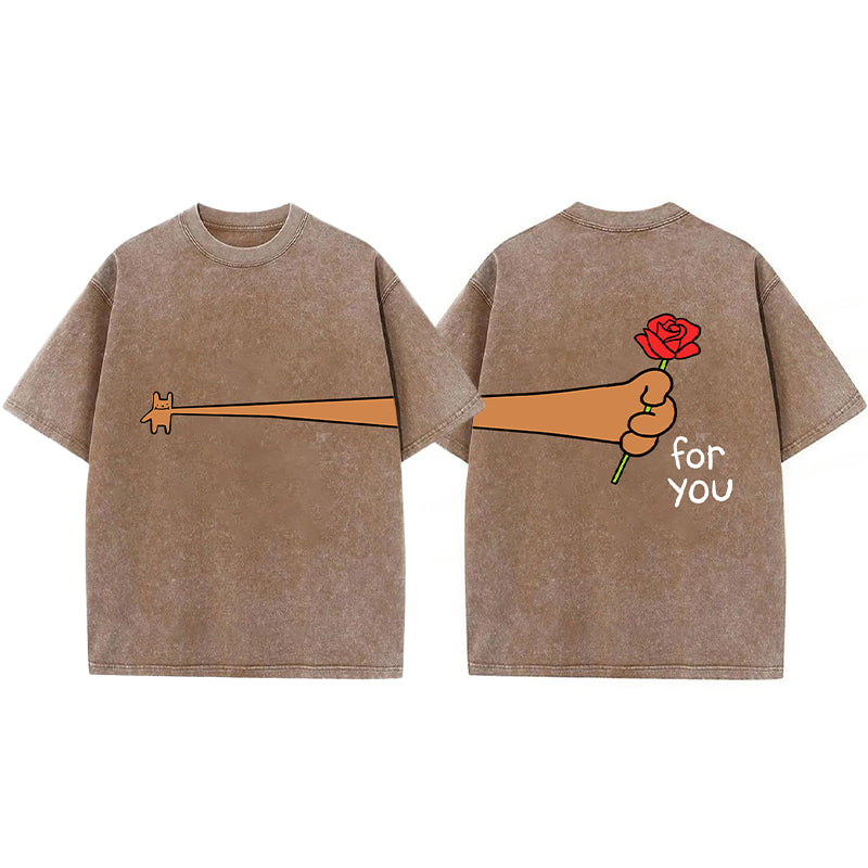 FOR YOU Washed Unisex Tee