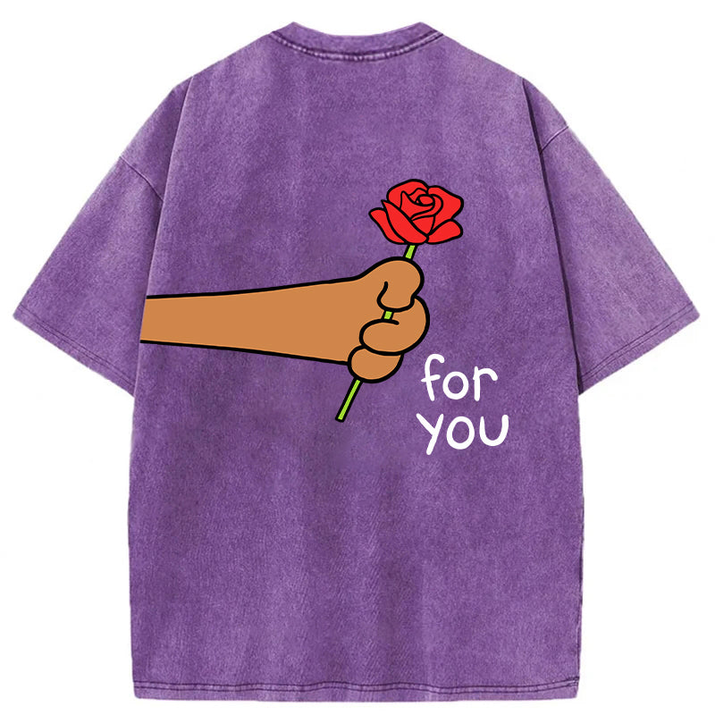 FOR YOU Washed Unisex Tee