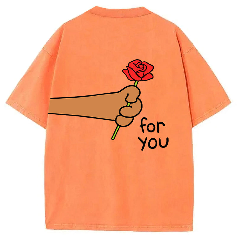 FOR YOU Washed Unisex Tee