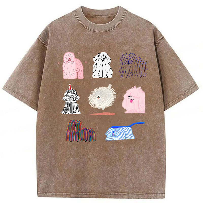 Poodles Washed Unisex Tee