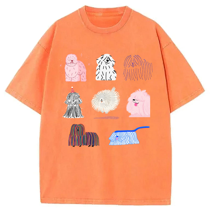 Poodles Washed Unisex Tee
