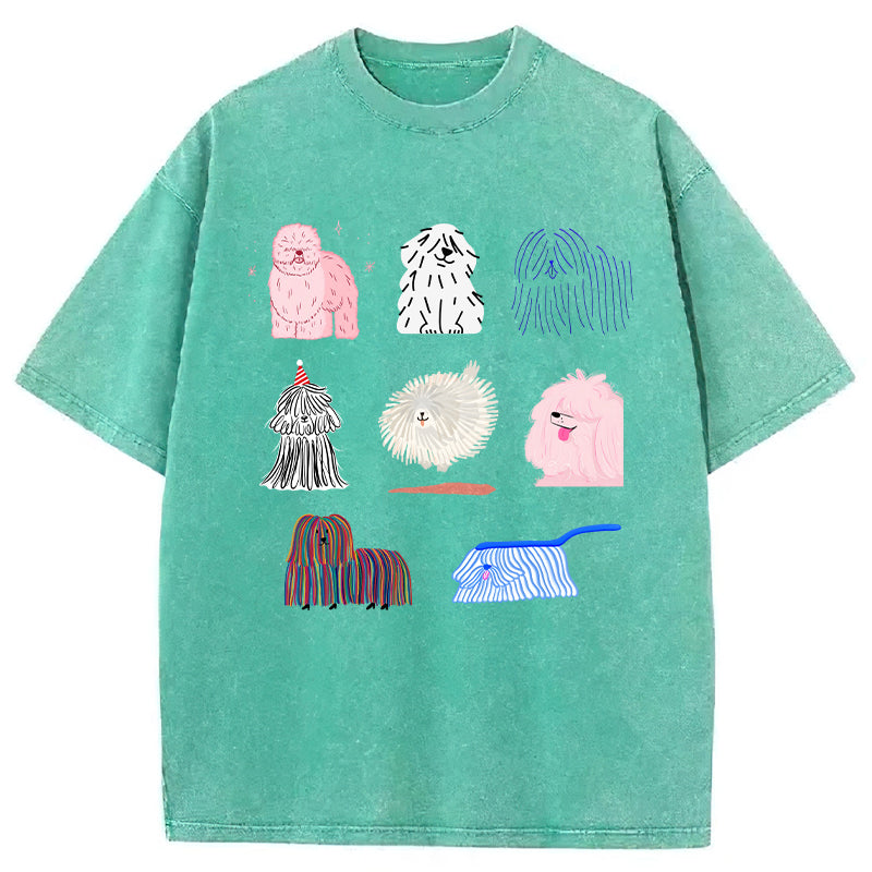 Poodles Washed Unisex Tee