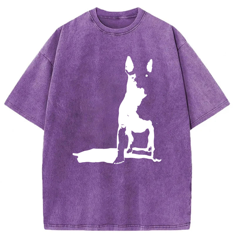 Bull Terrier Sketch Washed Unisex Tee