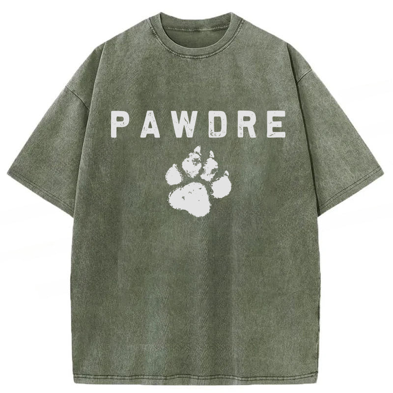 PAWDRE Washed Unisex Tee