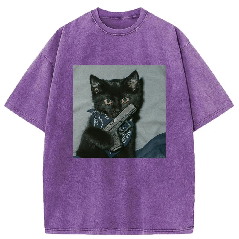 Funny Graphic Washed Unisex Tee
