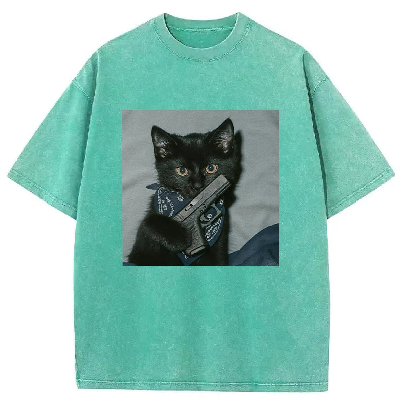 Funny Graphic Washed Unisex Tee