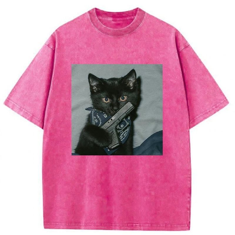 Funny Graphic Washed Unisex Tee
