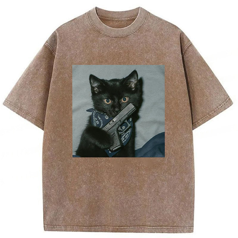 Funny Graphic Washed Unisex Tee