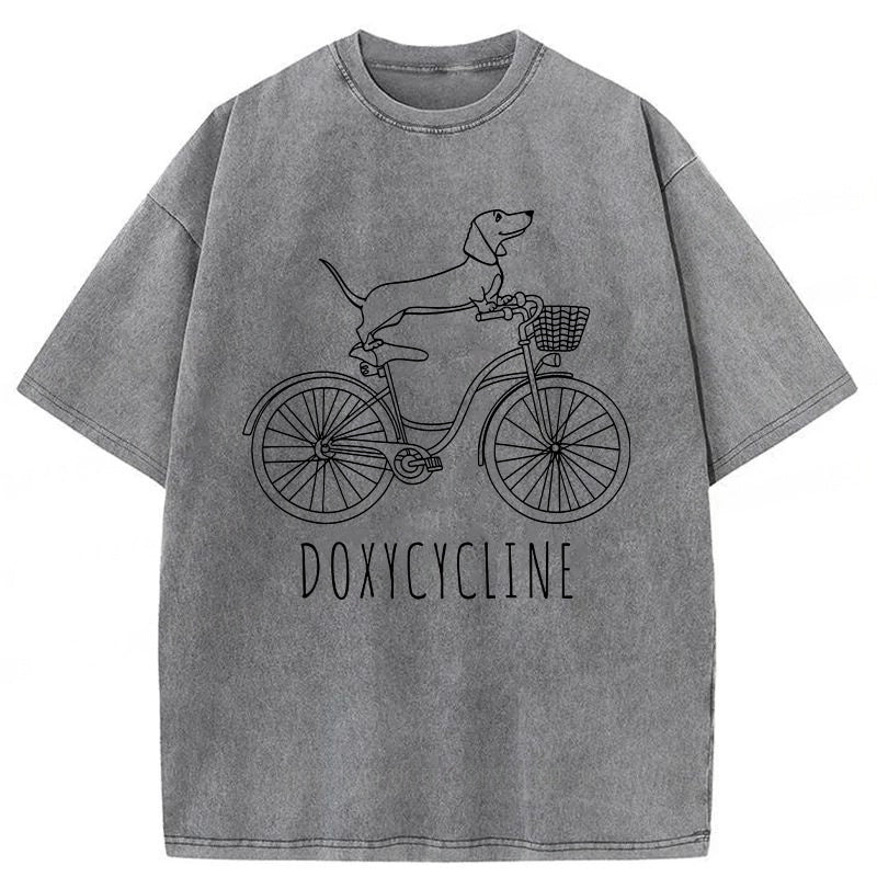 Doxycycline Washed Unisex Tee