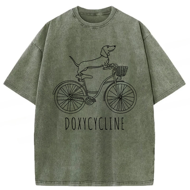 Doxycycline Washed Unisex Tee