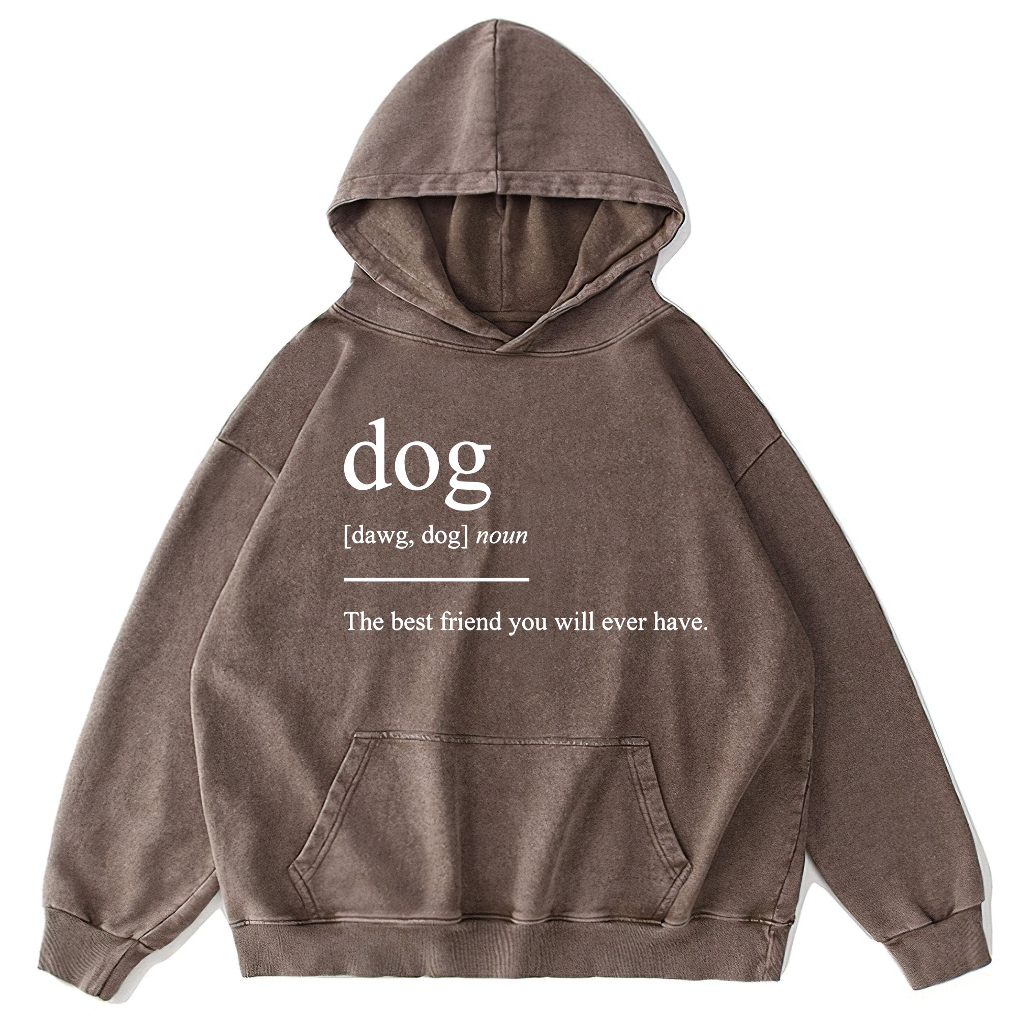 Dog Definition Washed Unisex Hoodie