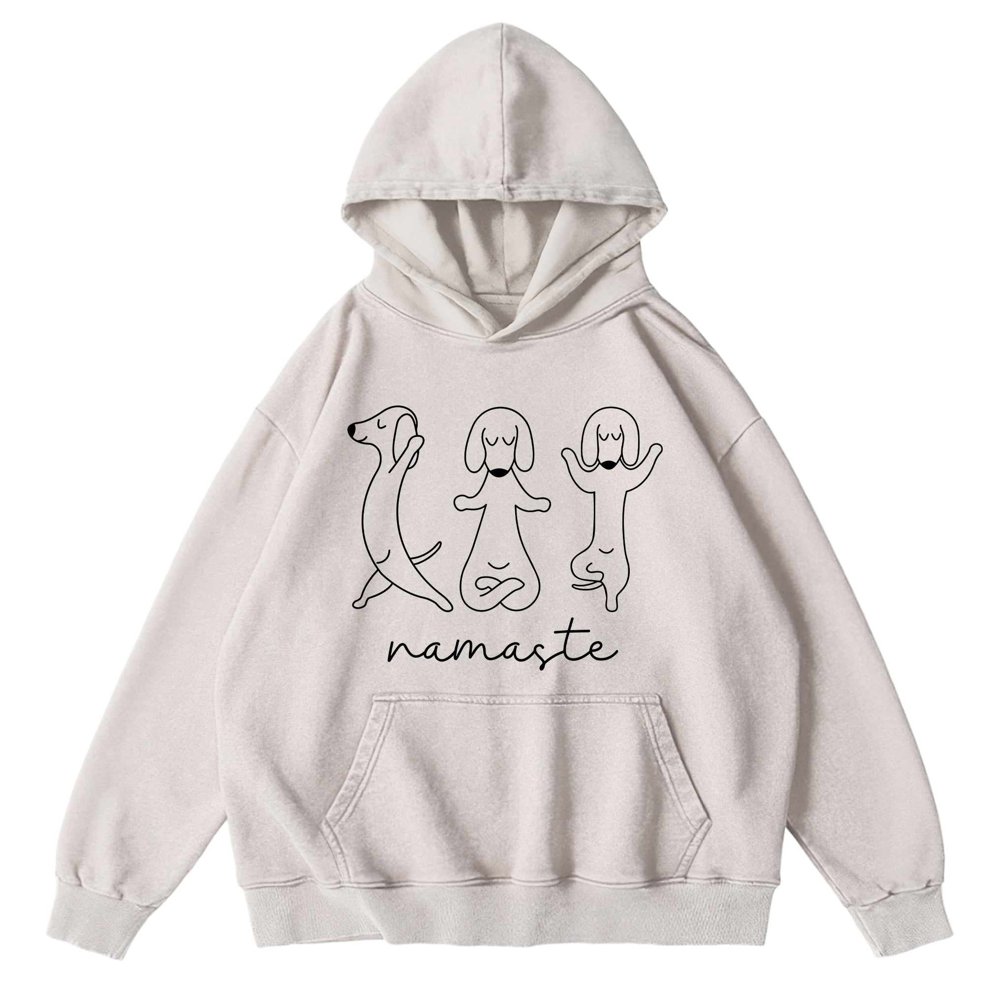 Namaste Washed Unisex Hoodie