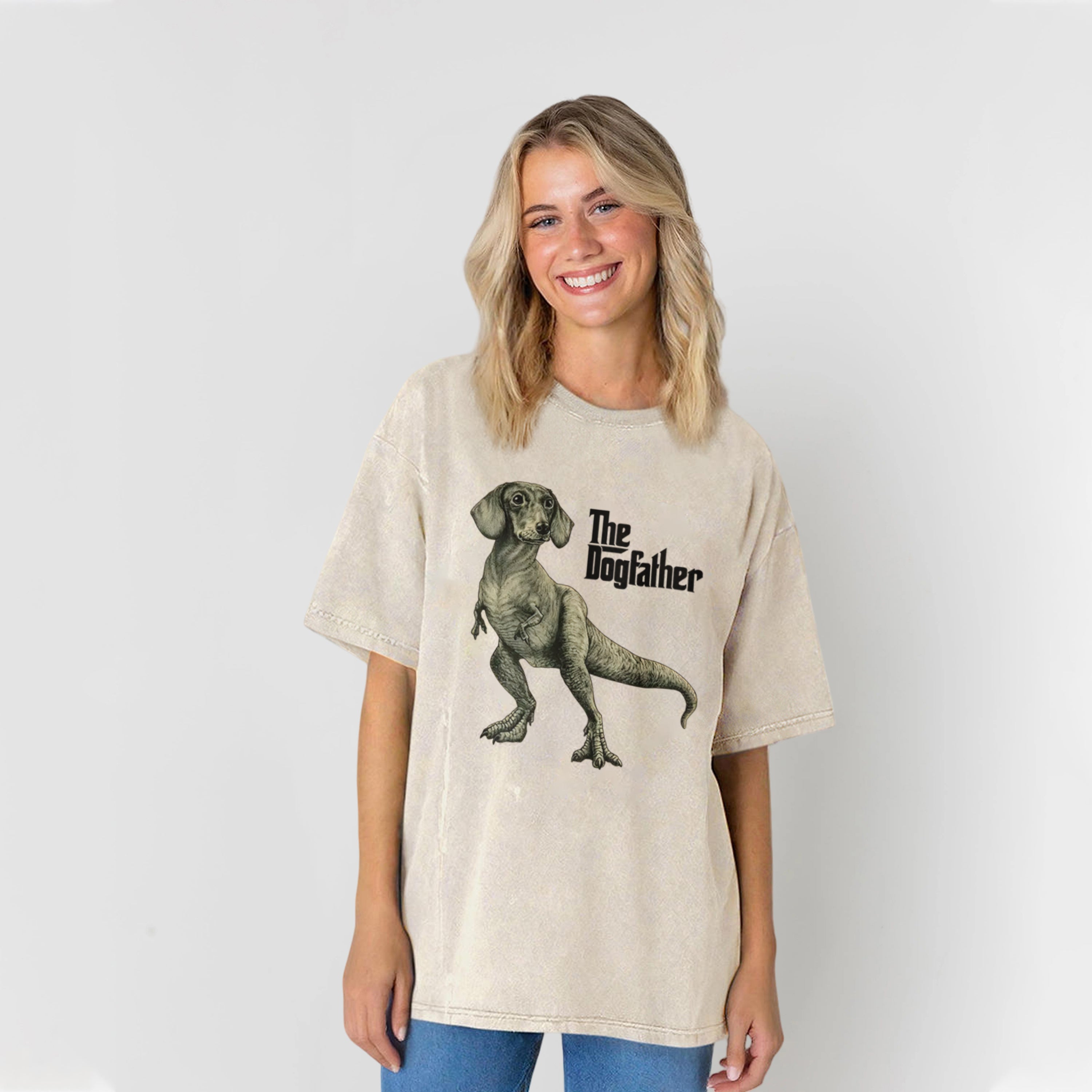 The Dogfather Washed Unisex Tee