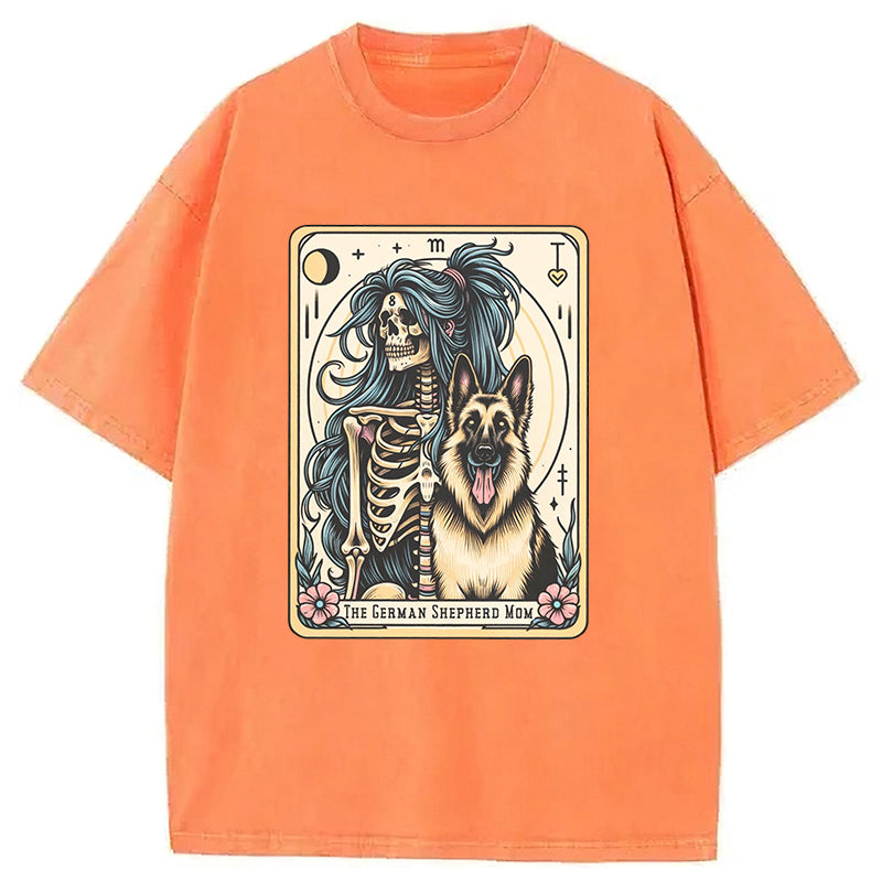 German Shepherd Washed Unisex Tee