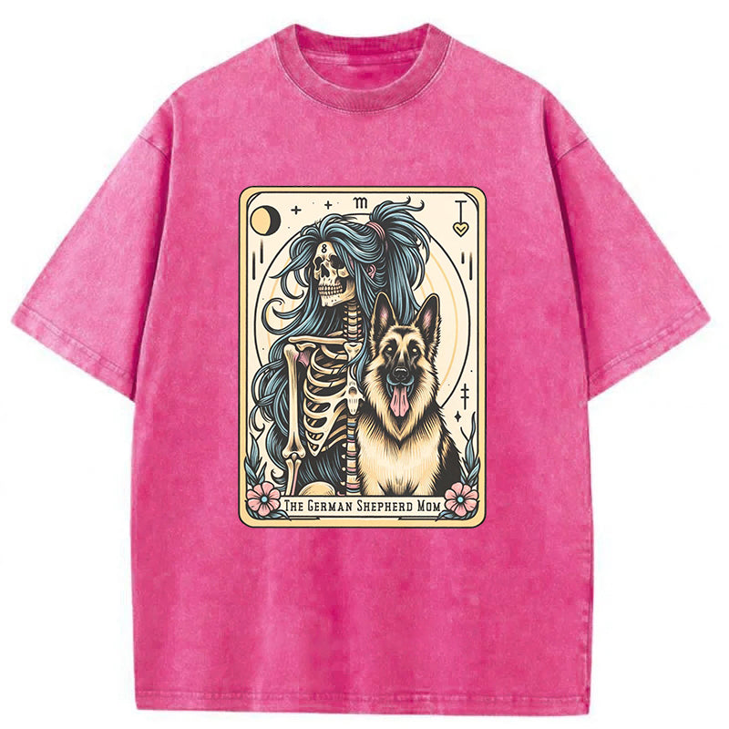 German Shepherd Washed Unisex Tee