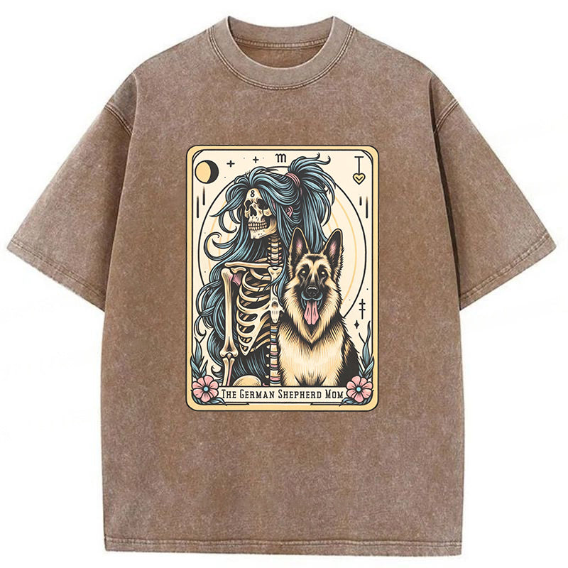 German Shepherd Washed Unisex Tee