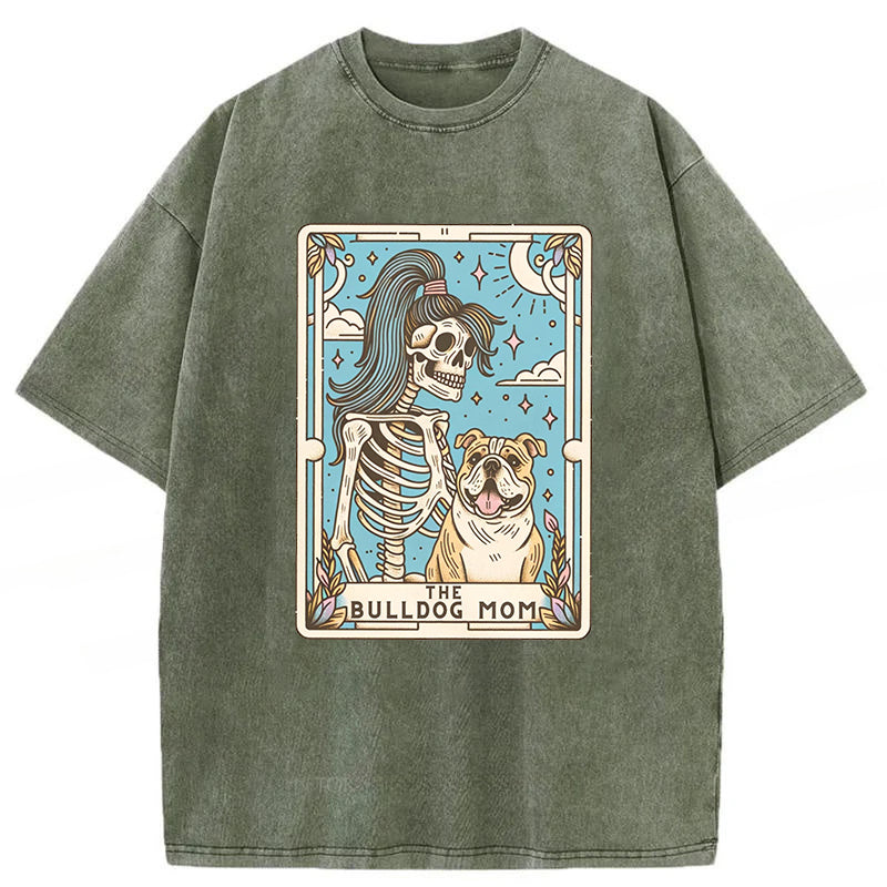 Bulldog Washed Unisex Tee