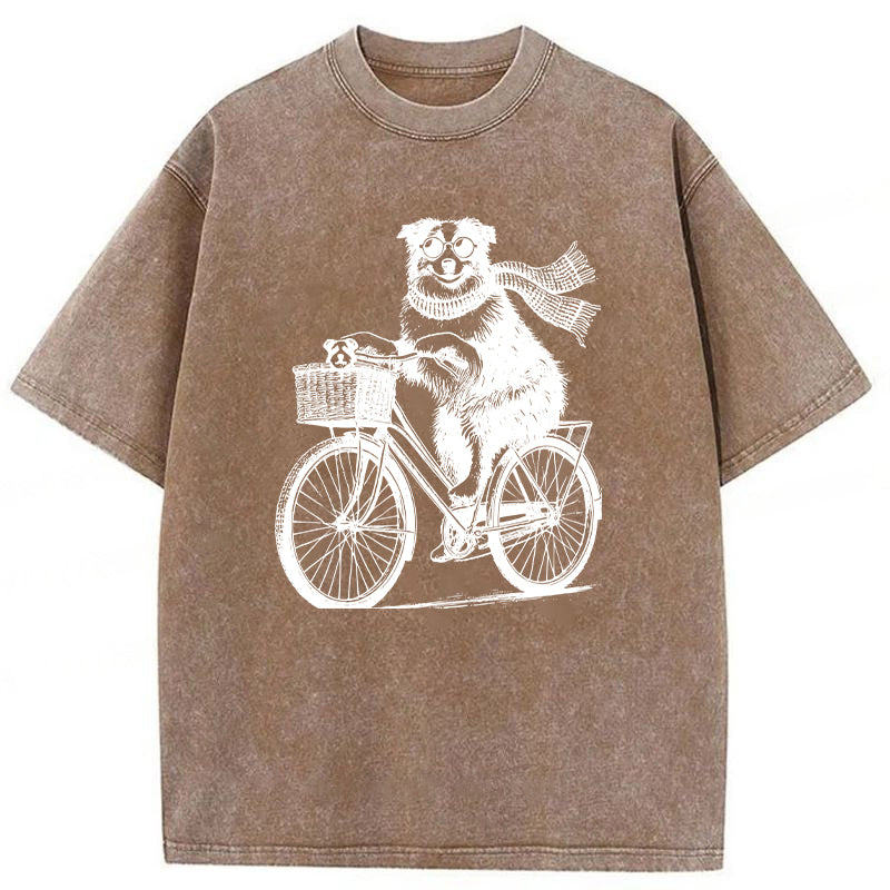 Australian Shepherd Washed Unisex Tee