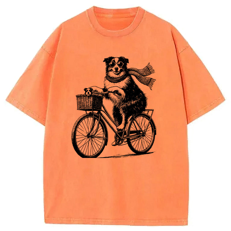 Australian Shepherd Washed Unisex Tee