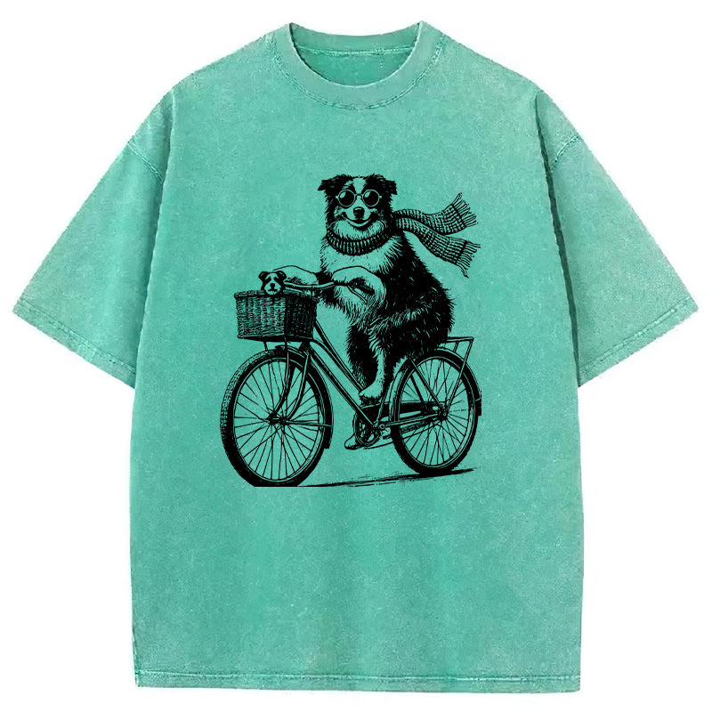 Australian Shepherd Washed Unisex Tee