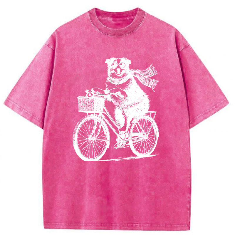 Australian Shepherd Washed Unisex Tee