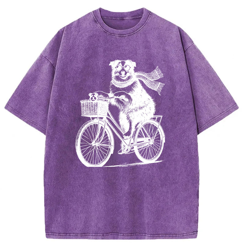 Australian Shepherd Washed Unisex Tee