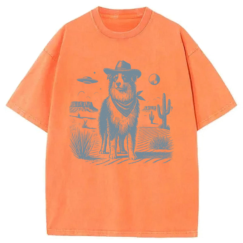 Australian Shepherd Washed Unisex Tee