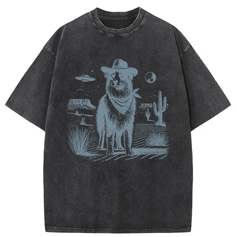 Australian Shepherd Washed Unisex Tee
